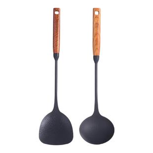 九鼎铸匠官方店极铁锅铲长柄平底炒菜铁铲老式铁勺子防烫汤勺套装