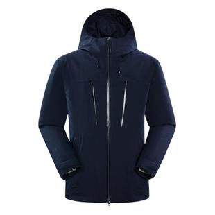 LAFUMA乐飞叶户外防水透湿三合一夹克外套男可拆卸羽绒内胆防寒服