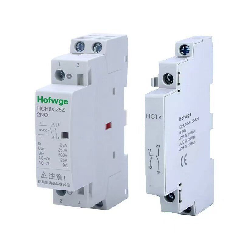 直流接触式继电器 HCH8s-25 40 63 100A 小型微型单相 220V DC24V
