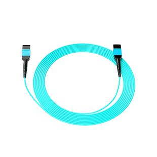 灿都mpo光纤跳线万兆光纤线多模MPO跳线mpo-mpo8LC万兆OM3/OM4光纤跳线MPO转LC/MTP8芯12芯24芯集束光纤尾纤
