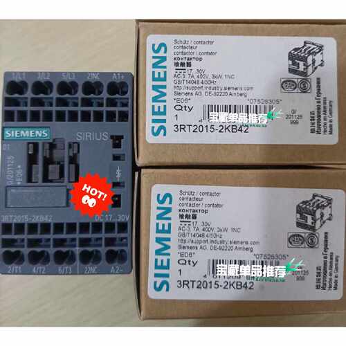议价3RT20152KB42德国Siemens西门子接触器全可维修