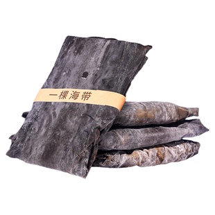 倾海之宴一整棵海带 深海宽叶鲜晒干货海带片 有机干海带荣成特产