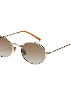 FREEDME2025刘亦菲同款椭圆墨镜