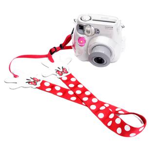 适用于富士拍立得mini12/25Wide300/400数码单反通用相机斜跨肩带