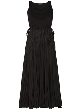 Weekend MaxMara 26早秋新款女装长款无袖百褶连衣裙5626076106&