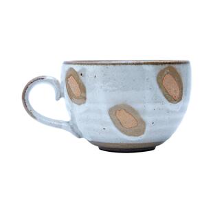 【自营】日本进口陶瓷杯咖啡杯粗陶早餐杯马克杯品鉴杯日式餐具