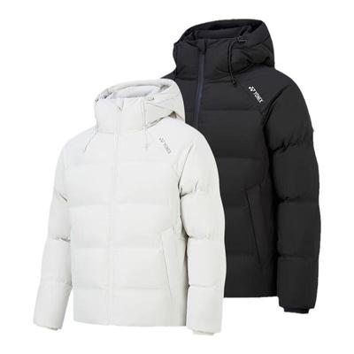 尤尼克斯短款羽绒服防寒保暖秋冬