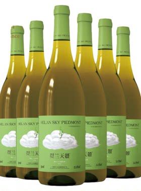 网红爆款宁夏贺兰山霞多丽干白
