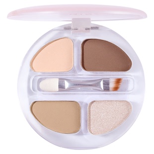 四色卧蚕高光眼影阴影一体盘下至珠光提亮纯欲风修容综合盘初学者