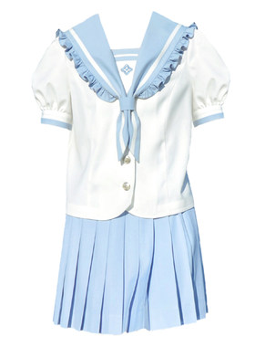中牌水手服关西襟jk制服套装