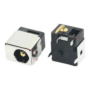 DC-044母座10a12v笔记本电脑充电插口5521包壳5525大电流dc插座