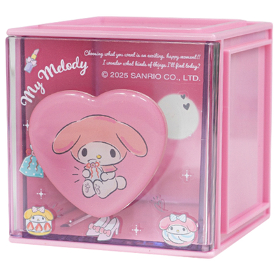 三丽鸥正版桌面迷你小收纳盒抽屉