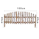 饰篱笆草坪菜园插地花促 新新款 白桦木栅栏户外庭院围栏别墅花园装