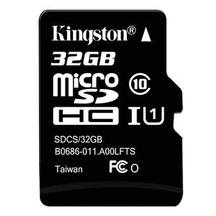 金士顿tf卡32g行车记录仪存储卡128g监控高速内存卡专用sd小卡64g