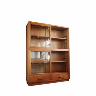 失物招领 餐边柜 现代简约茶水柜收纳储物碗柜北欧日式实木展示柜