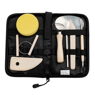 精雕油泥雕塑工具雕刻刮刀diy软陶手办石塑超轻粘土 陶艺工具套装