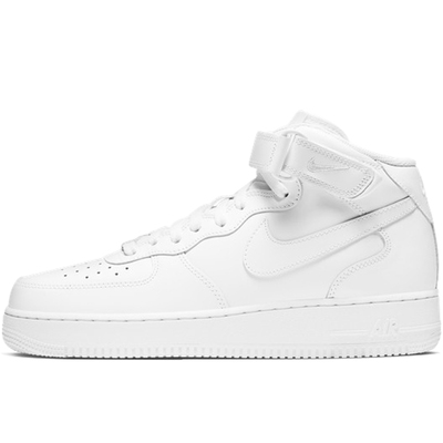 NIKE耐克男鞋AIR FORCE 1空军一号经典AF1黑色高帮板鞋CW2289-001