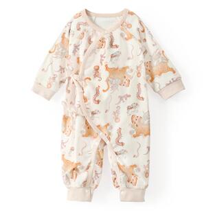 龙喜年《虎镇五毒》婴儿百天宝宝衣服中式国风纯棉满月和尚服春夏
