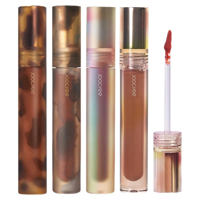 Joocyee酵色唇釉哑光雾面唇泥丝绒显白复古秋冬口红平价琥珀唇釉