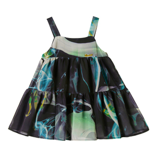 木本尚女童夏装吊带裙2026新款宝宝大花连衣裙洋气儿童裙子舒适