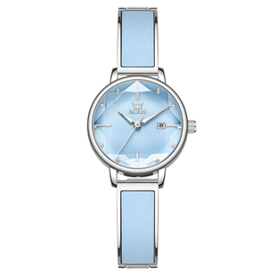 欧利时新款满天星手表名牌正品女款学生轻奢手镯式女表送女友礼物