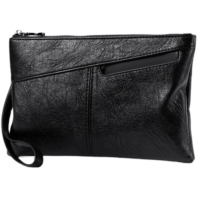 2025年新款手包男款男士手拿包高档休闲手抓包真皮大容量信封包男