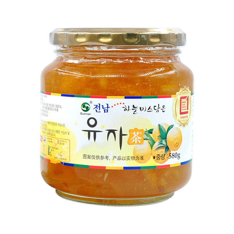 全南旗舰店韩国进口果茶柚子果酱