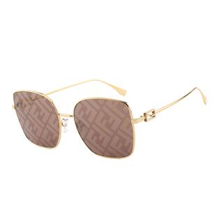 【自营】Fendl芬迪墨镜新款印花字母LOGO时尚太阳镜 FE40013U运动