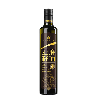 滁谷100%纯亚麻籽油500ml