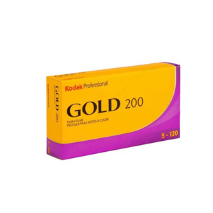 美国Kodak柯达Gold金200度120彩色负片胶卷胶片原装