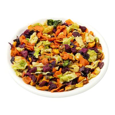 仓鼠专用果蔬干一斤可吃两年！