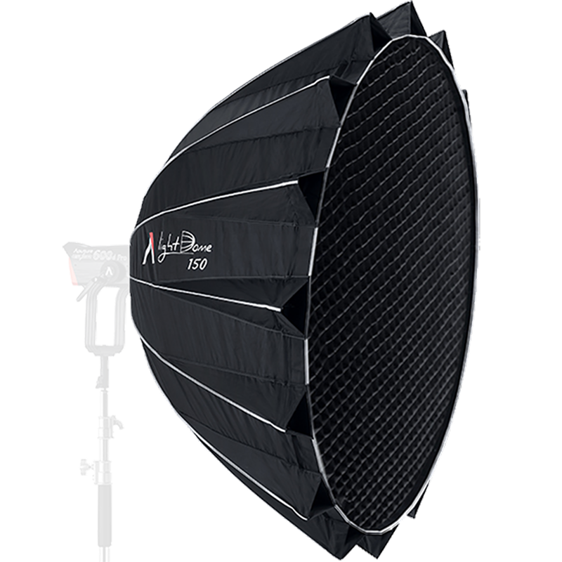 爱图仕Aputure Light Dome 150 深口抛物线柔光闪光灯柔光罩 摄影摄像灯柔光箱