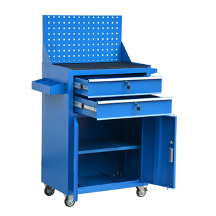 英飒汽修工具车多功能小推车五金铁皮柜车间用抽屉式工具柜子移动