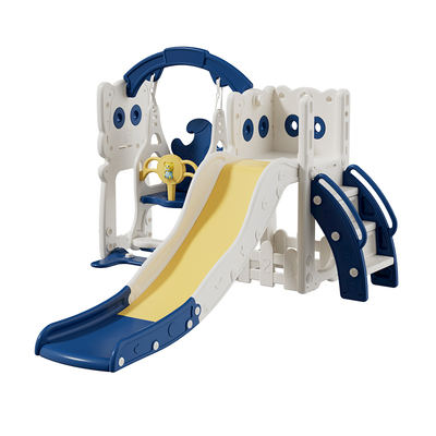 儿童室内客厅滑滑梯秋千组合