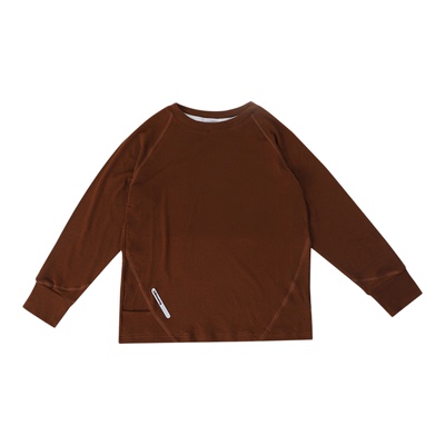 inknowing美利奴羊毛儿童长袖T恤