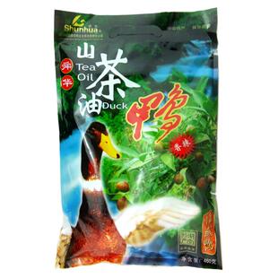 湖南郴州特产舜华临武鸭酱板鸭啫啫鸭香辣山茶油鸭460g包邮