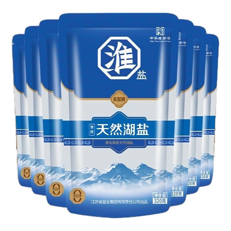 淮盐天然湖盐未加碘不加抗结剂