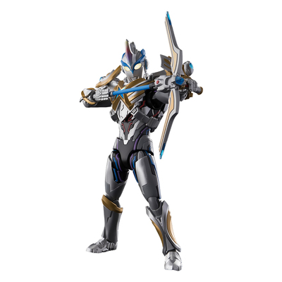 发光可动人偶传奇版艾克斯超越型奥特曼布鲁可积木人拼装手办玩具