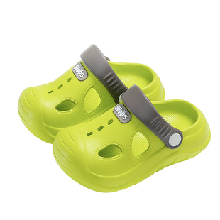 儿童洞洞鞋男童夏季卡通EVA宝宝拖鞋软底防滑居家室内女童凉拖鞋