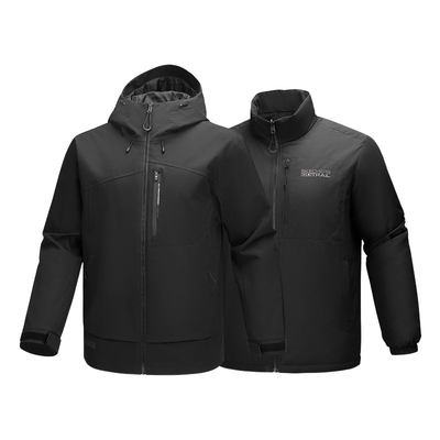 Skechers斯凯奇26新款男士秋冬外套棉服内胆三合一 P126M039/0018