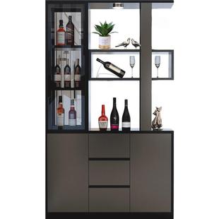 入户玄关柜正对门隔断柜酒柜现代简约双面客厅屏风柜玄关鞋柜一体