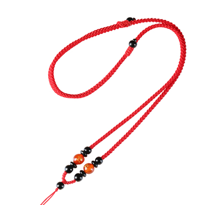 彬缘十二生肖挂绳手工编织红绳