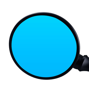 适用于本田CB190SS挚道后视镜改装大视野凸面镜片高清广角反光镜