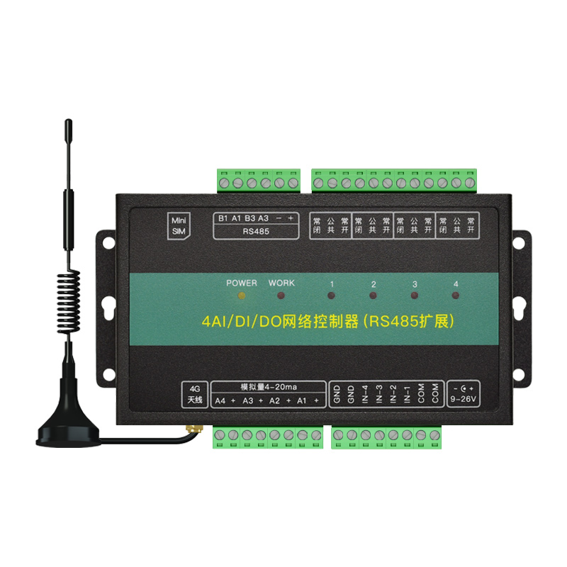 遥控开关4G网口wifi远程控制器sim卡水泵农业变频器电源灯光亮化