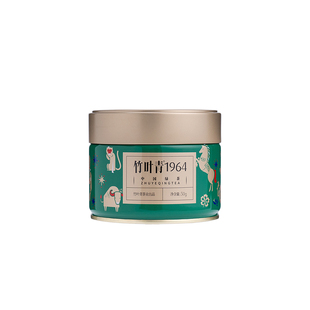 2026春茶预售】竹叶青1964茶叶绿茶高山明前特级卷曲型罐装50g