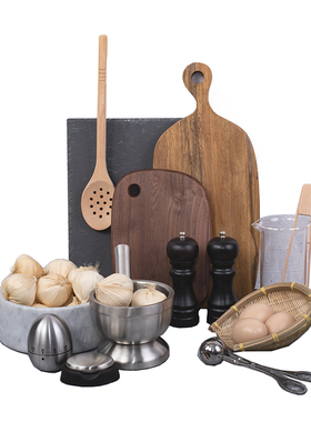 中式样板间装饰藤编大理石摆件