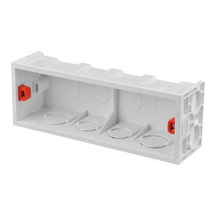 暗装线盒 明装底盒86型明盒 118型明线盒接线盒开关盒 插座暗盒