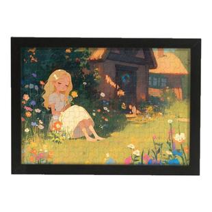 1000片70x50CM拼图专用相框75x50CM大尺寸420x297mm装裱a3画框