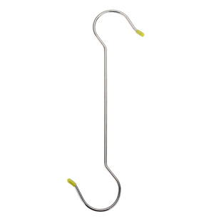 【包邮】加长实心不锈钢S型挂钩厨房s形钩子服装店长S勾长条挂钩