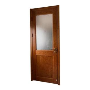 实木门窗折叠窗卧室门定制简约原木风客厅书房推拉门隔断门平开门